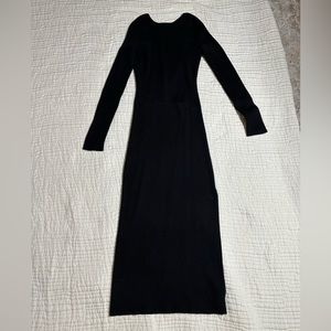 FORE Black Dress with Back Details